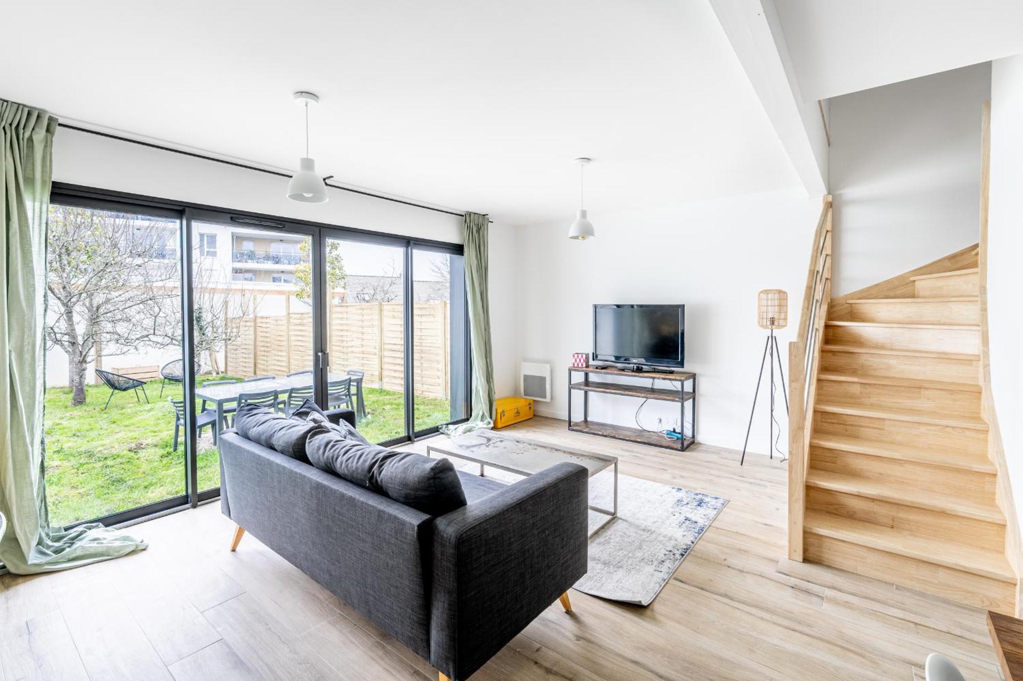 Maison Avec Jardin 15 Min Hyper Centre Nantes - Petit Beurre Орво Экстерьер фото